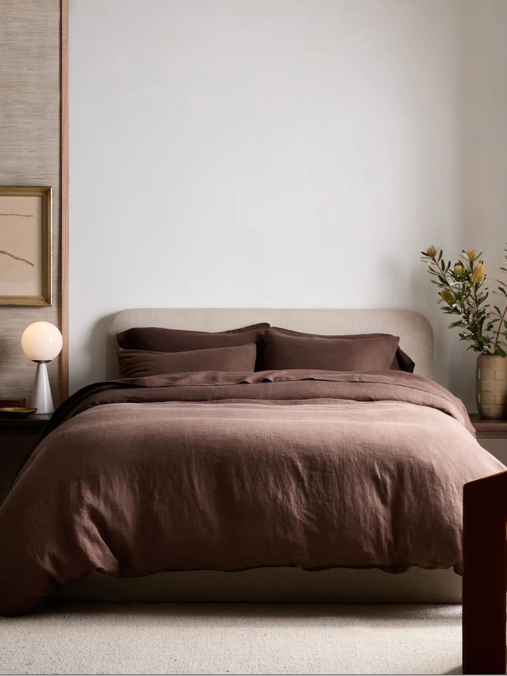 Quince European Linen Duvet Cover